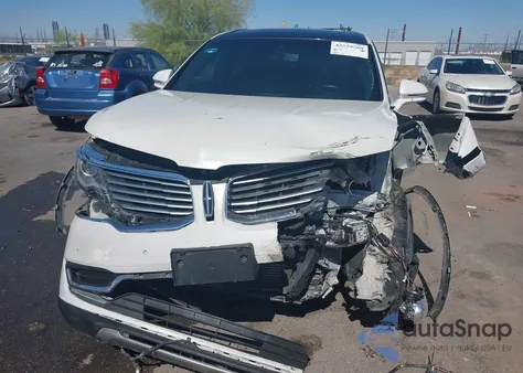 2016 Lincoln Mkx Reserve from USA, damaged, VIN 2LMTJ8LP6GBL55572